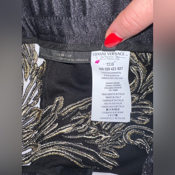 Versace Mens Black Activewear Sweatpants - *Brand New With Tag - Picture 9 of 13